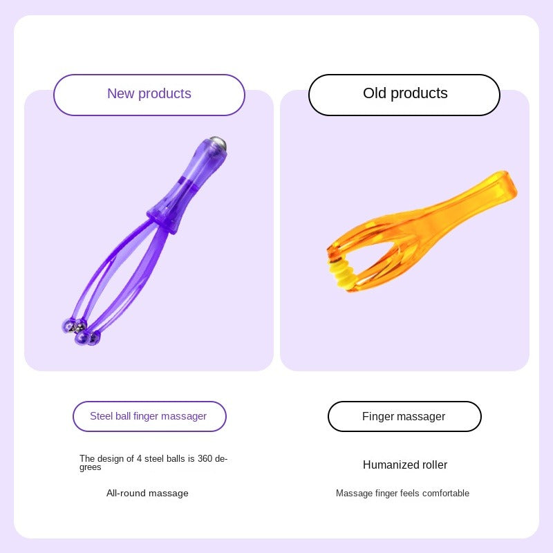 Finger Joint Acupoint Massager Roller Multi-functional Handheld Relief Fatigue For Hand Joints Pinch Fingers Massage Device Tool