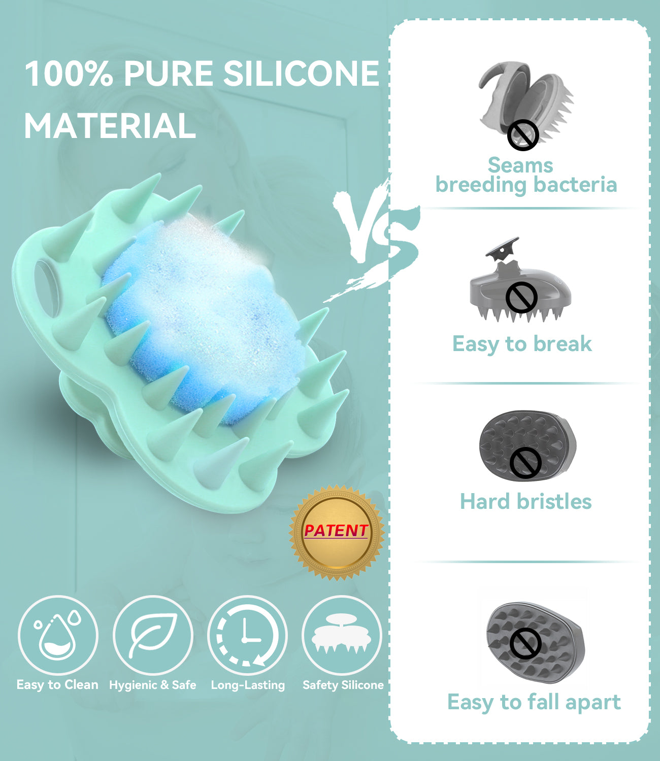 Silicone brush