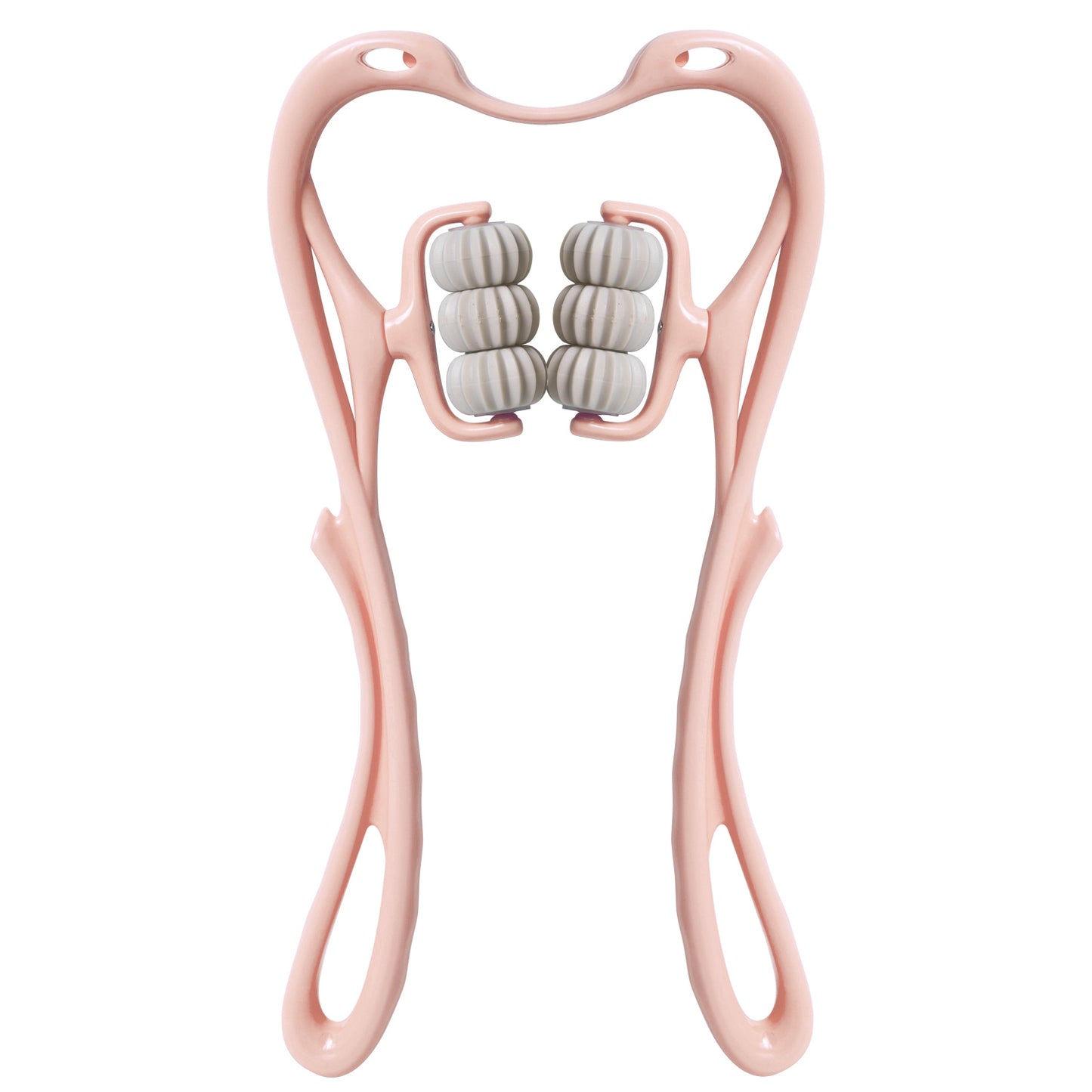 Six-Wheel Manual Cervical Massager for Neck Back Waist - Muscle Tension Relief And Relaxation Rolling Therapeutic Tool