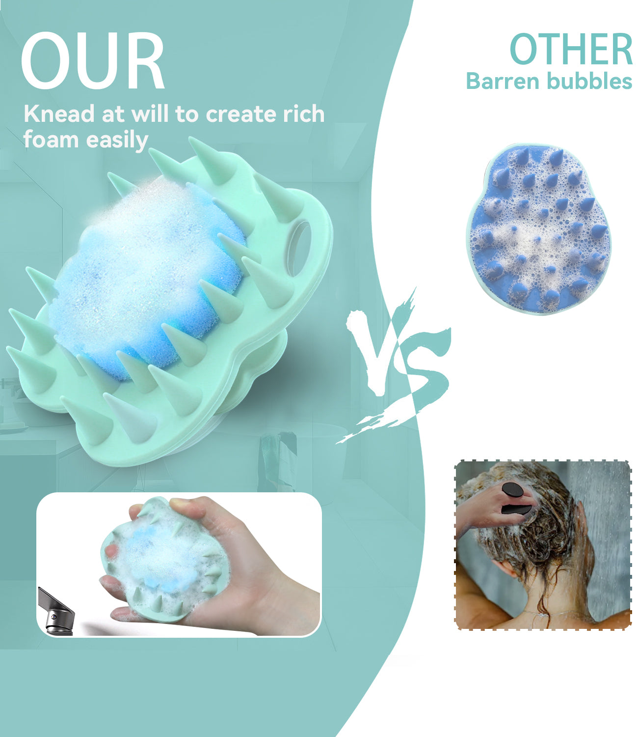 Silicone brush